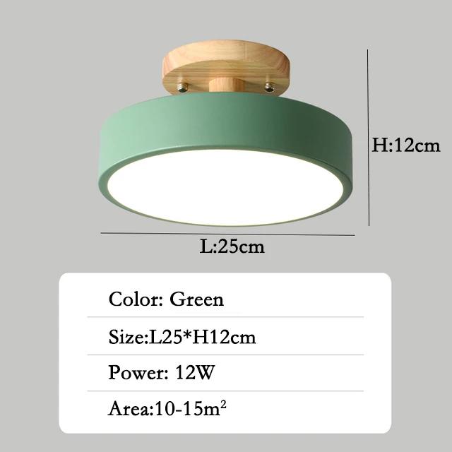 Nordic Simple LivingRoom Affordable Luxury Chandelier Macaron Creative Art Hall  Restaurant Wood  Ceiling Lighting  LED