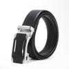 Men'S Belt No Standard Casual Belt Foreign Trade Youth Simple Automatic Buckle Imitation Leather Iron Buckle Belt