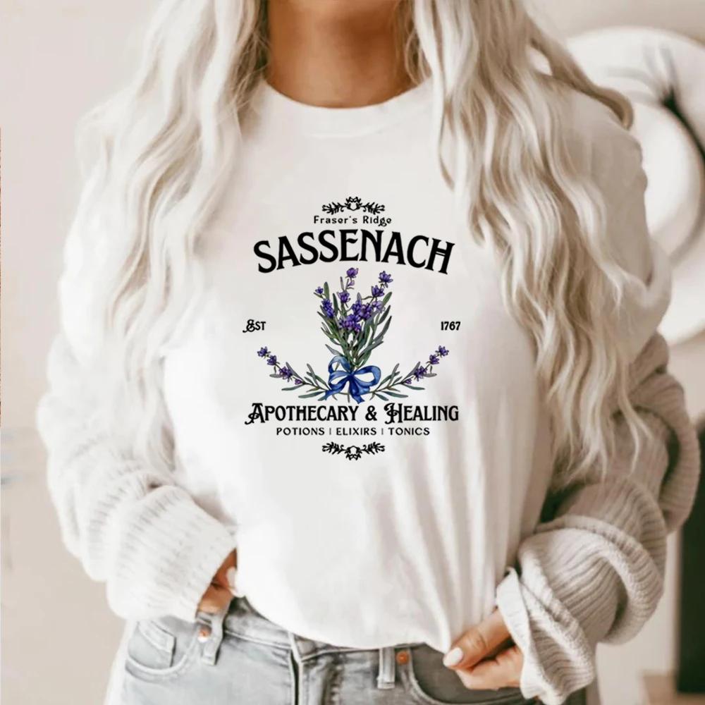 Футболка Sassenach Клэр Фрейзер Серия книг Outlander Футболка Джейми Фрейзер Клан Фрейзер Ридж Подарок фанату Sassenach Подарок Outlander S
