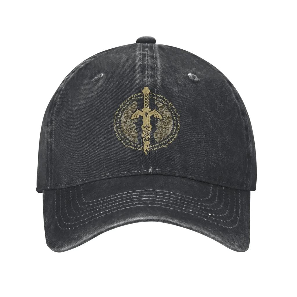 Zelda Legends Logo Casual Baseball Cap For UnisexTeens Summer Outdoor Sports Trucker Hat Streetwear Sunscreen Snapback Cap