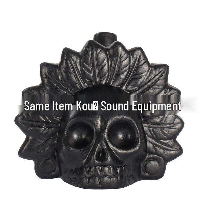 Best-Selling Aztec Whistle Props: Stress Relief Toys with Maya Combat Symbols for Haunted Houses