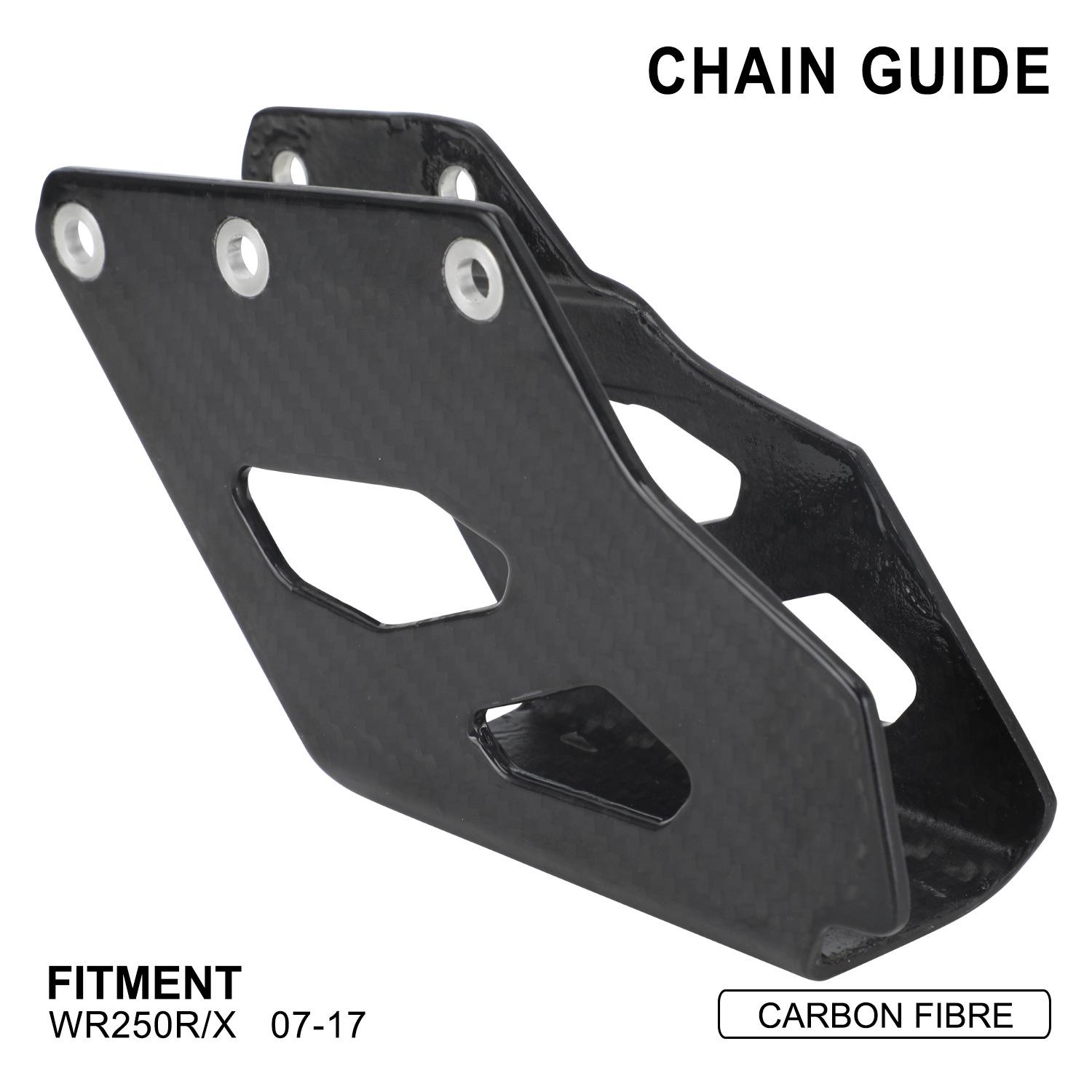 

WR250R/X Off-Road Motorcycle Carbon Fiber Chain Guide. 22.5x7x8.5 cm