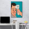 Joan Cornella Zitate Du bist ein Witz Poster Pop Art Wandbilder Kinderzimmer Heimdeko Lustige Humor Bilder Leinwandmalerei