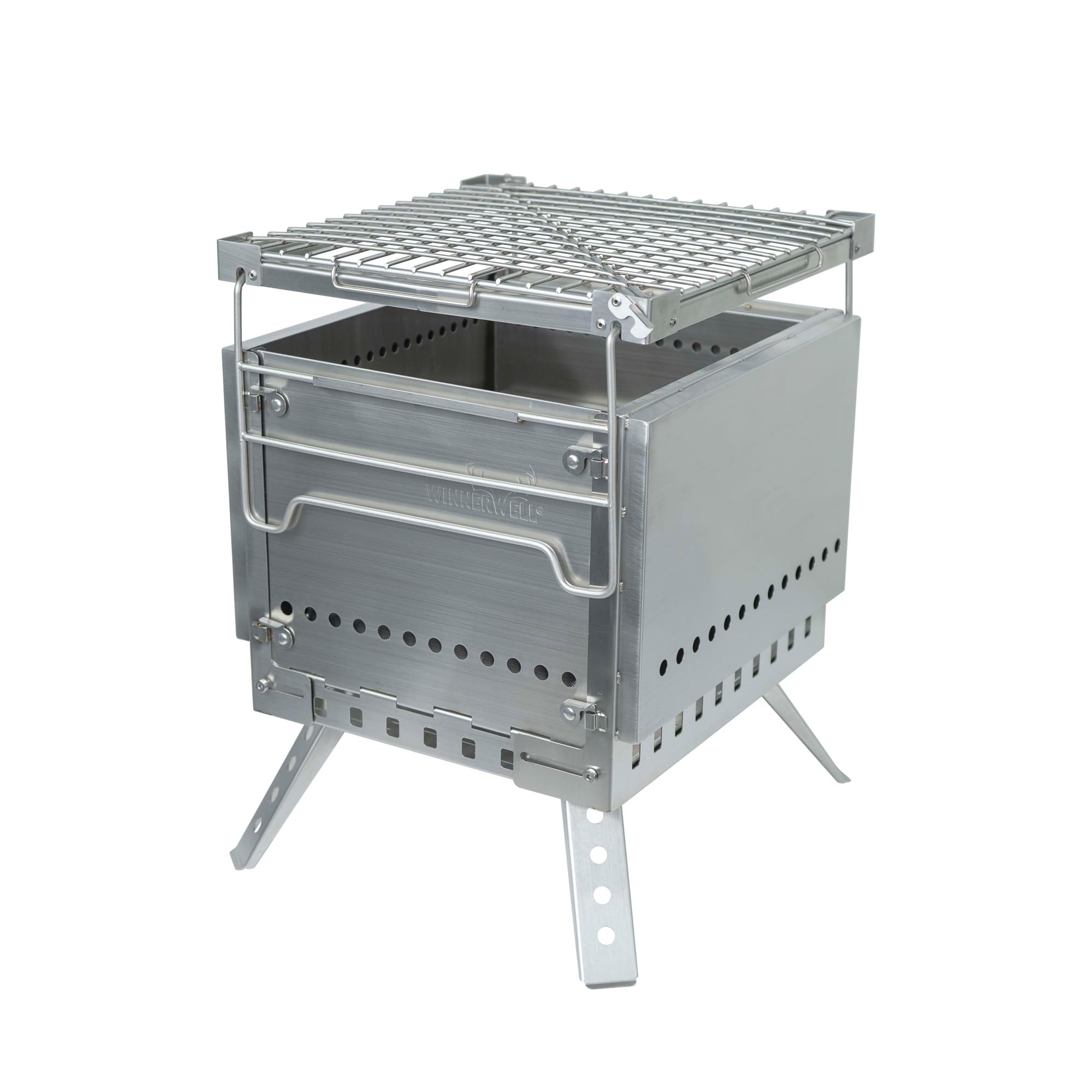 

Winnerwell Foldable Secondary Combustion Grill Fire Pit Japanese & [Genuine Product]