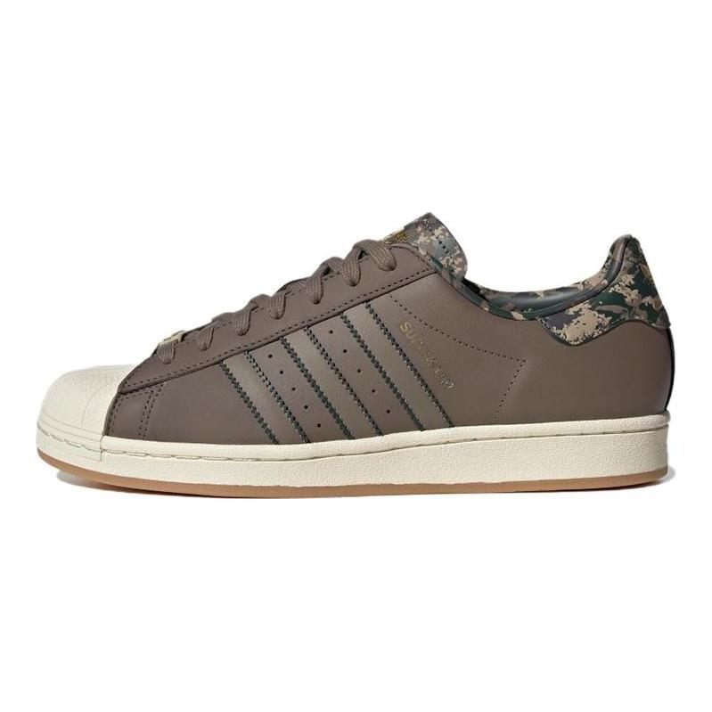 Adidas Originals Superstar Shoes 'Blanch Brown Cream White' ID4682