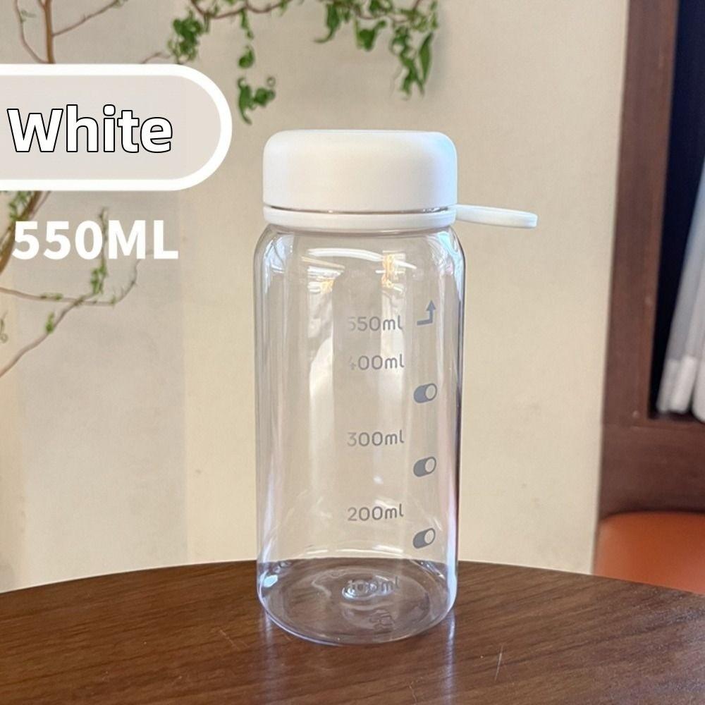 400/550ml Student Water Cup Transparent Drinking Cup INS Sports Water Cup  Outdoor Sports