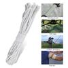 Luminous Paracord Cord Lanyard 9 Cores Outdoor Survival Glow In the Dark Parachute Rope White