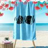 Birmingham City Print Beach Towel, Large Soft Quick Dry Towel for Beach Camping Swimming