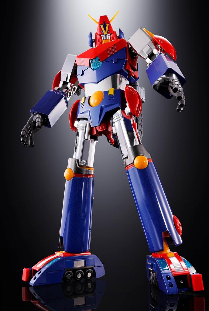 TAMASHII NATIONS Soul of Chogokin Chodenji Robo Con Battler V Con Battler V CHOGOKIN 50. výročí Přibližně 250 mm malovaná pohyblivá figurka GX-50SP ver.
