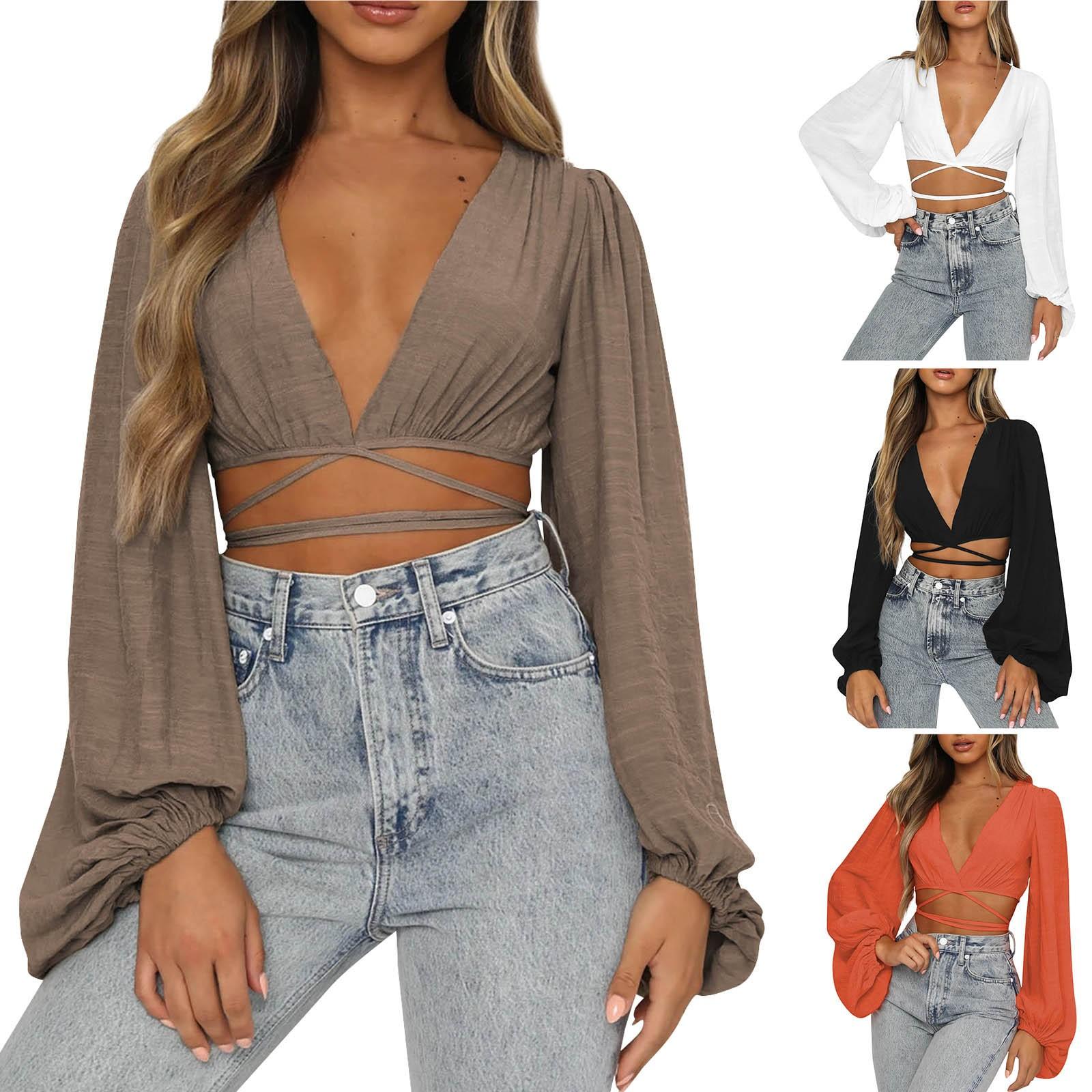 

Женский модный повседневный универсальный однотонный кардиган на бретелях, сексуальный супер короткий топ