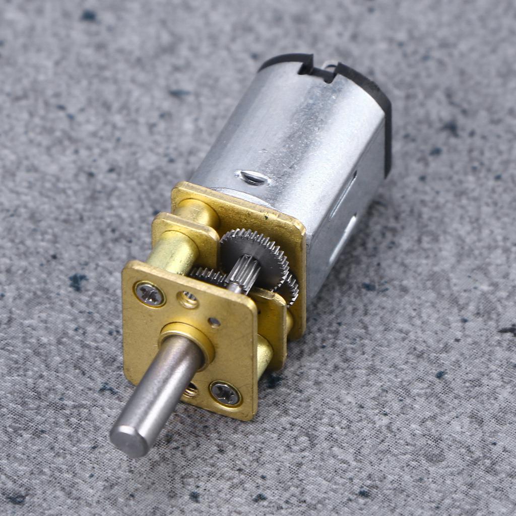 3V-6V Dc Gear Box Motor Short Shaft Torque Durable Metal 40rpm No-Load Speed High Torque Suitable for Rc Models