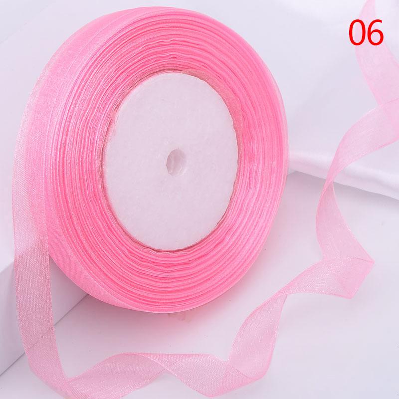 

38 метров/рулон 1,5 см прозрачная шифоновая лента для ручной работы бант ремесло свадьба рождественское украшение своими руками открытка подарочная упаковка