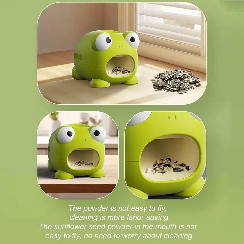 Frog Shaped Melon Seed Sheller Cartoon Design Automatic Shelling Machine Nut Lovers