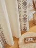 Boho Curtains for Bedroom Linen Boho Curtains 84 Inches Long 2 Panels Farmhouse Curtains