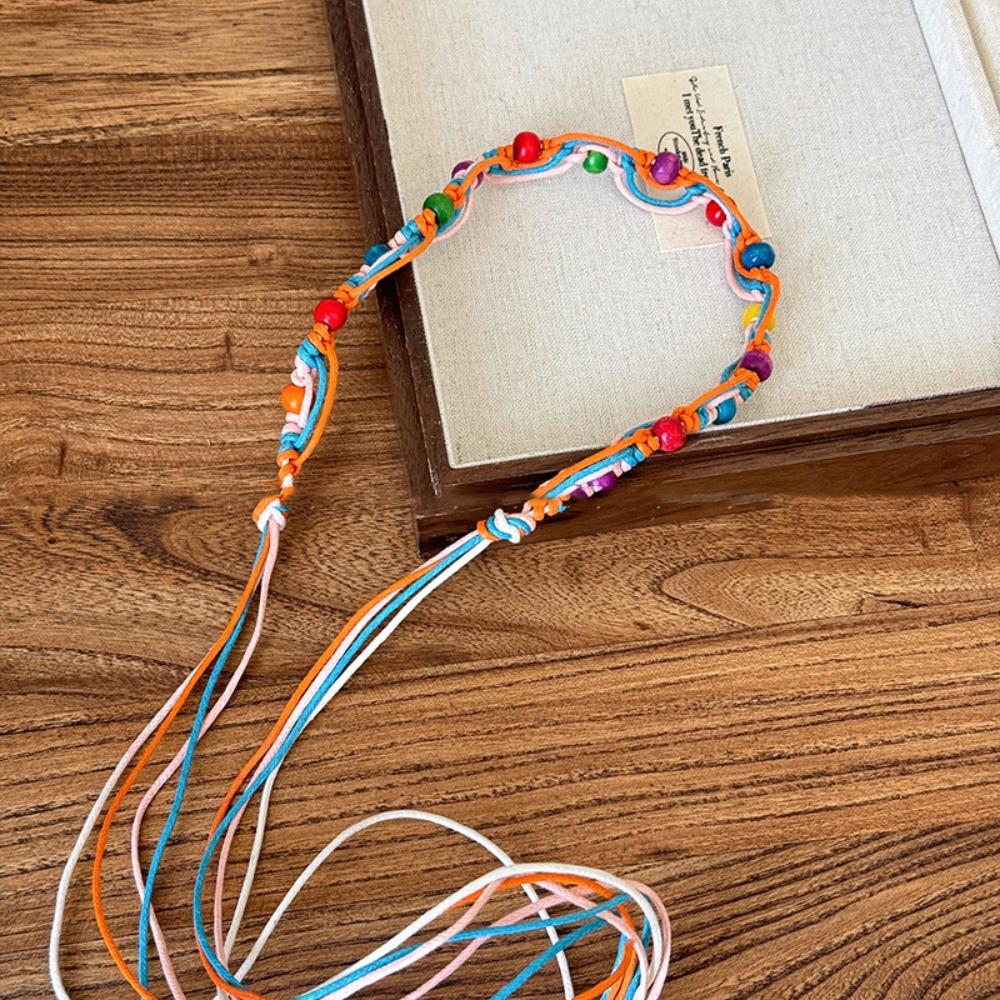 Woven Dress Waist Chain Jeans Decor Ethnic Style Braided Headband Vintage Bohemia Hair Band  Daily
