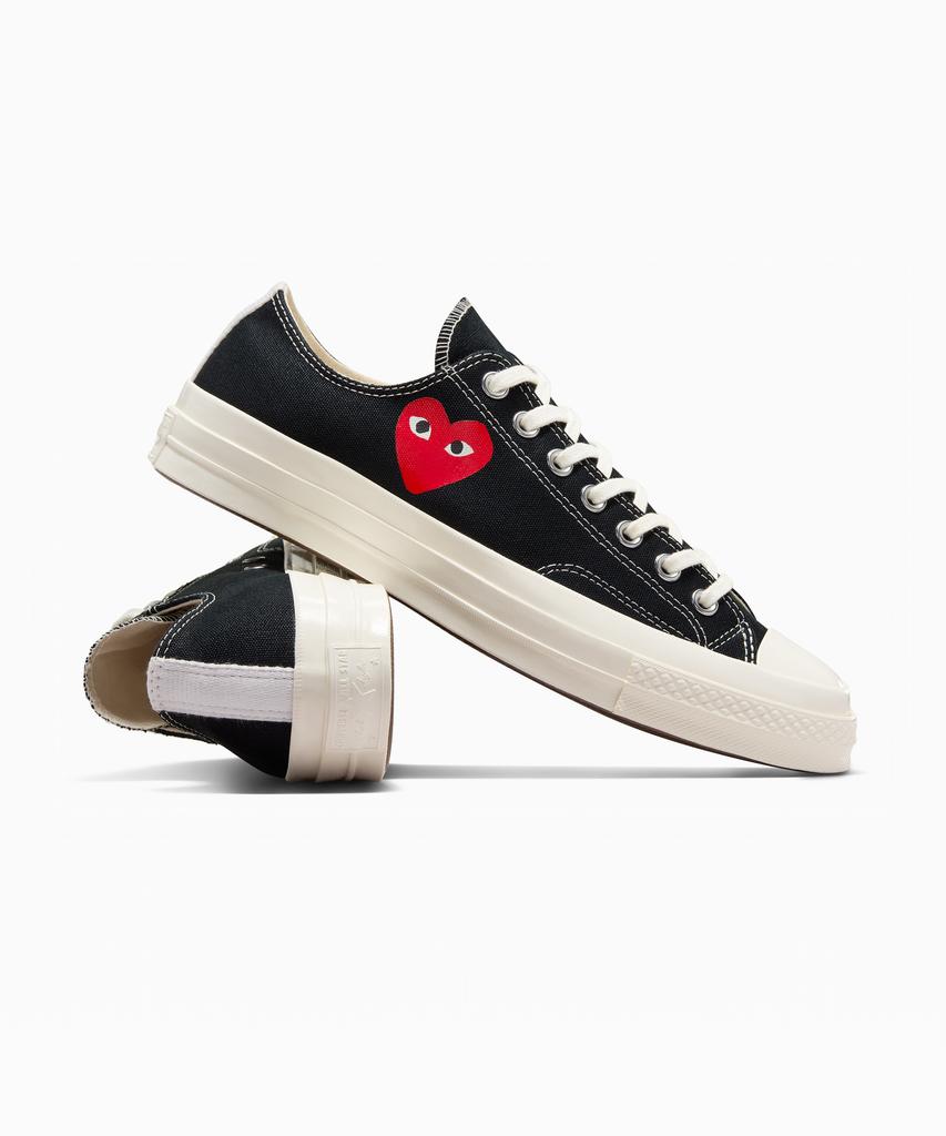 Converse X Play Comme Des Garçons Single Heart Chuck 70 Ox A08804C