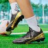Men's and women's low cut long nail football shoes with lightweight design, artificial turf hard ground training and competition