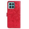 For Motorola Edge 60 Fusion 5G Case Butterfly Imprinted Wallet Stand PU Leather Flip Phone Cover with Strap