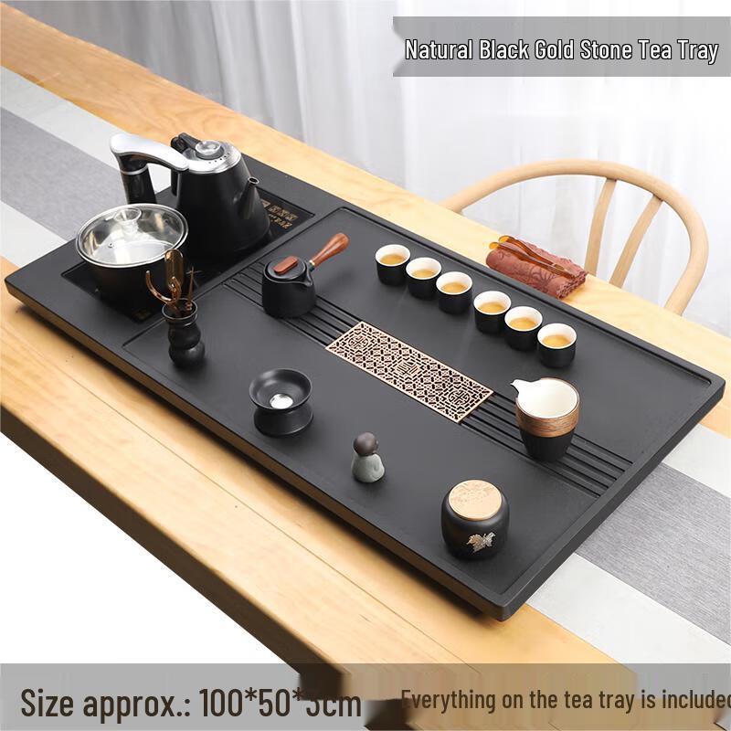 Wujin Stone Automatic Tea Tray Set