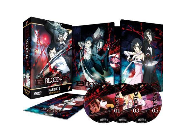 BLOOD+ Kompletní DVD-BOX 1-50 epizod 1250 minut Anime Francouzština Japonština NOVINKA