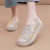 Shoes Women's Spring and Autumn New Casual and Comfortable One-pedal Lazy Shoes Light and Breathable Fashionable Versatile Mother Shoes