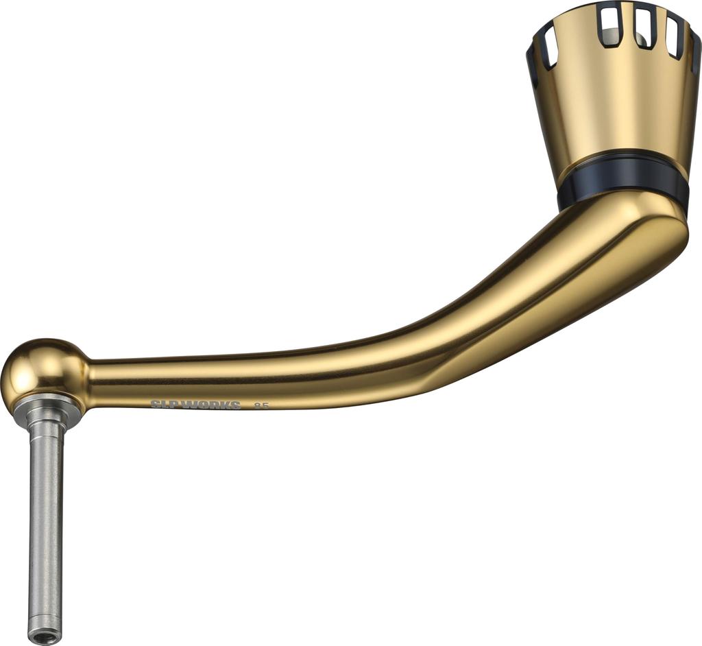 SLPWORKS 25 SALTIGA Gefräste 85mm Kurbel, Gold,