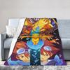 Digimon Adventure Blanket Quality Warm  Throw Blanket Spring Girls Boys Living Room Aesthetic Bedspread