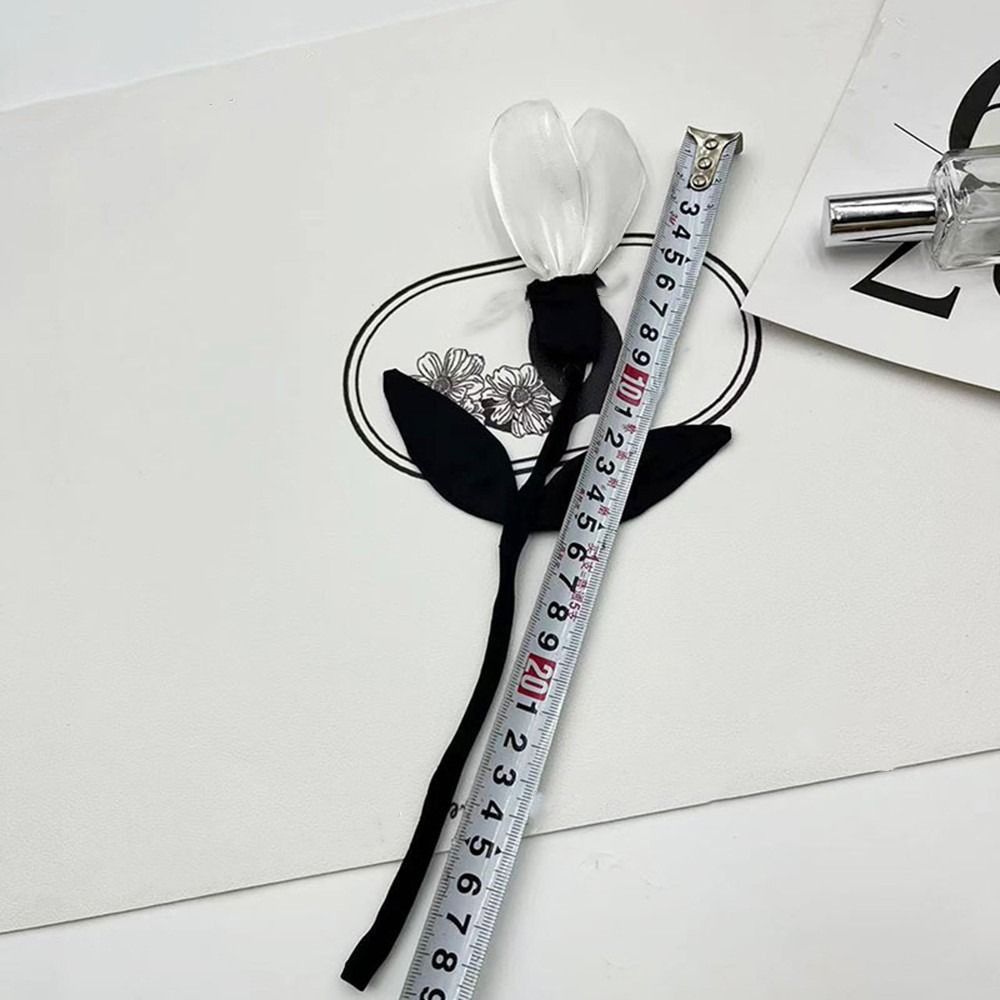 Handgemachte Tulpe Brosche Pins Tuch Stoff Revers Pins neue Kragen Blume