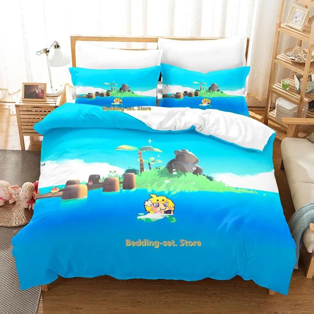 

Here Comes Niko! Bedding Set Single Twin Full Queen King Size Bed Set Adult Kid Bedroom Duvetcover Sets Anime parure de lit Bed 70x133cm 2pcs