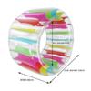 2025 Summer Kids Colorful Giant Water Inflatable Float Wheel Roller Float  Roll Ball Swimming Pool Grass Beach Sports Games Toys