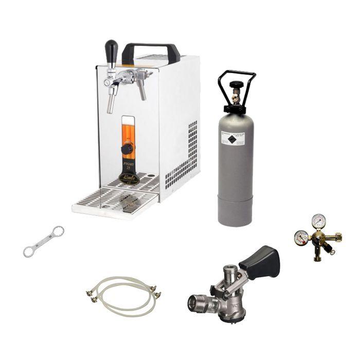 Tireuse à bière - ICH-ZAPFE.DE - PYGMY 25 - 35 litres/h - Acier inoxydable - Professionnelle