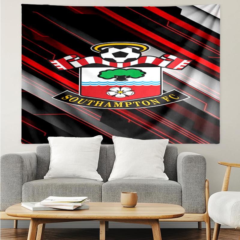 Fc Crest Design Printed Printed Tapestry, for Bedroom,Livingroom, dormitory, Large Wall Decor, Fabric Decor Fan Birthday Gifts