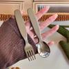Ruhan Thickened Wide-Handle Stainless Steel Dessert & Kids Spoons