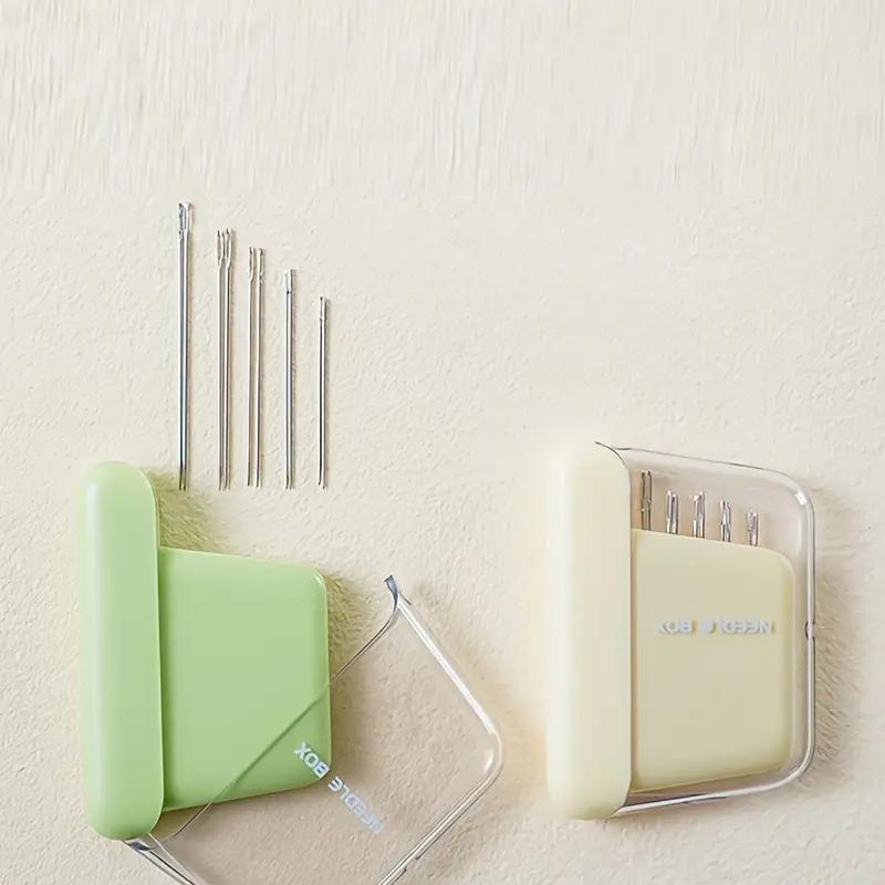 New Household Magnetic Sewing Box Light Luxury Cream Style High-end Family Sewing Artifact Organization Sewing Kit Magnetic Sewing Box Tool