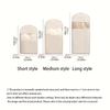 Clothes Hanging Clothes Compression Bag Dust Cover Satin Seasonal Clothes Wardrobe Down Jacket Household Compression Cover Clothes Dust Bag