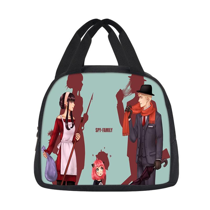 SPY × FAMILY lunchtas veelzijdig cartoon grote capaciteit nieuw item, beste cadeau voor jongens en meisjes op schoolverjaardagen