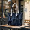 Gothic Dark Pattern Tote Bag Stylish Daily Casual Shoulder Carry Bag for Outdoor Use