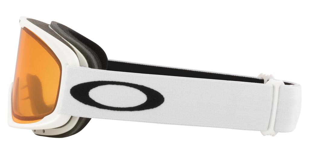 Oakley O Frame Pro M Matte One Size 2.0 Goggles, White/Persimmon Lens,