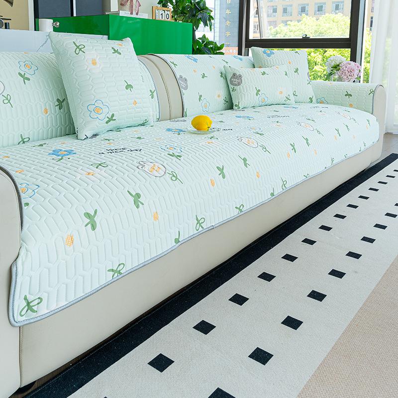 Modern Minimalist Sofa Cushion Cover Cloth Towel  New Seat Cushion One-Piece Combination Sofa Cover