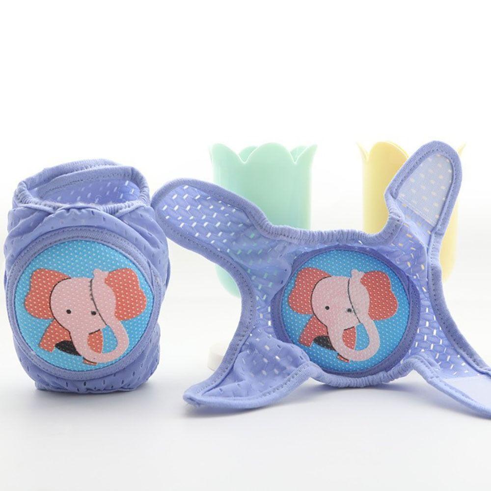 

Эластичный защитник для ползания малышей, сетчатые наколенники для младенцев, милые детские наколенники F