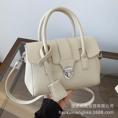 Handbag Bag Women's Large Capacity 2025 New Niche High-end Sense Foreign Style Commuting Versatile Single Shoulder Messenger Tote Bag