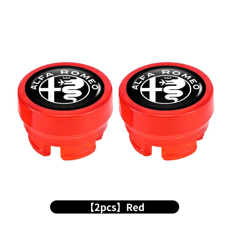 Car Cigarette Lighter Cover Button Protector Dust Cap Auto Accessories For Alfa Romeo Giulia 147 Mito 156 159 166 GT Stelvio