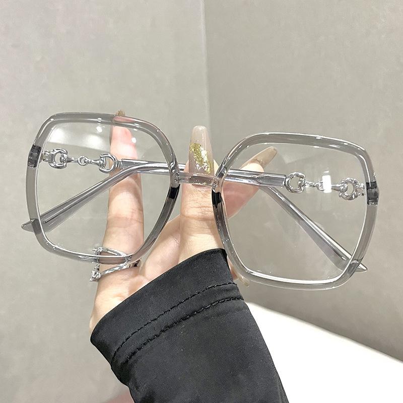 Fashion Anti-Blue Light-blocking Eyewear Glasses Computer Vintage Square Eyeglasses Women Clear Lens Eye Glasses
