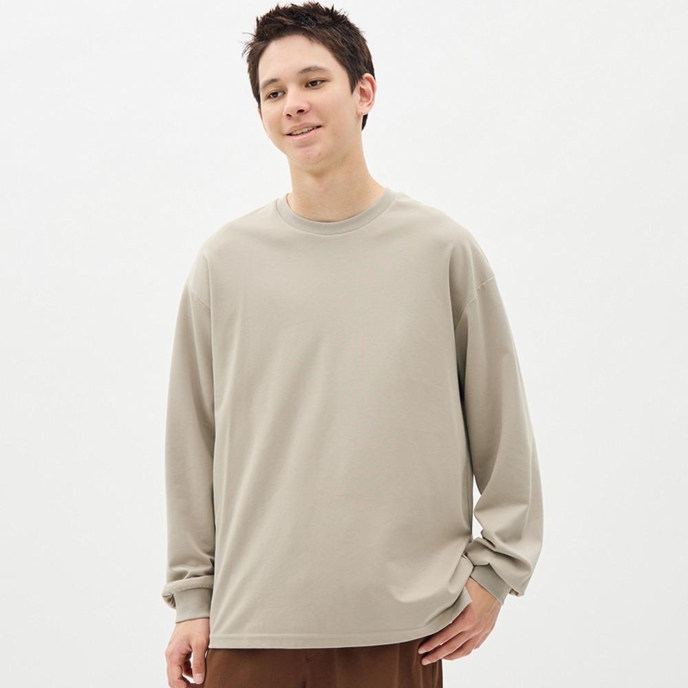 

Футболка GU by Uniqlo Dry Punch с круглым вырезом и длинными рукавами