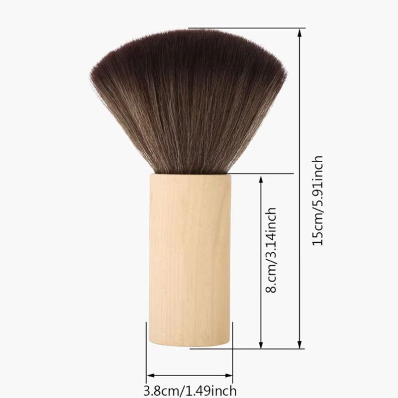 Vinyl Cleaning Brush Anti-Static Brush Bristle Brush Wooden-Handled Brush Turntable Brush Record Brush Musical Instrument Care Tools