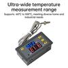 W3230 Digitální regulátor teploty typu K LED displej Termostat s přístrojem pro řízení ohřevu/chlazení DC 5V 12V 24V/AC110-220V