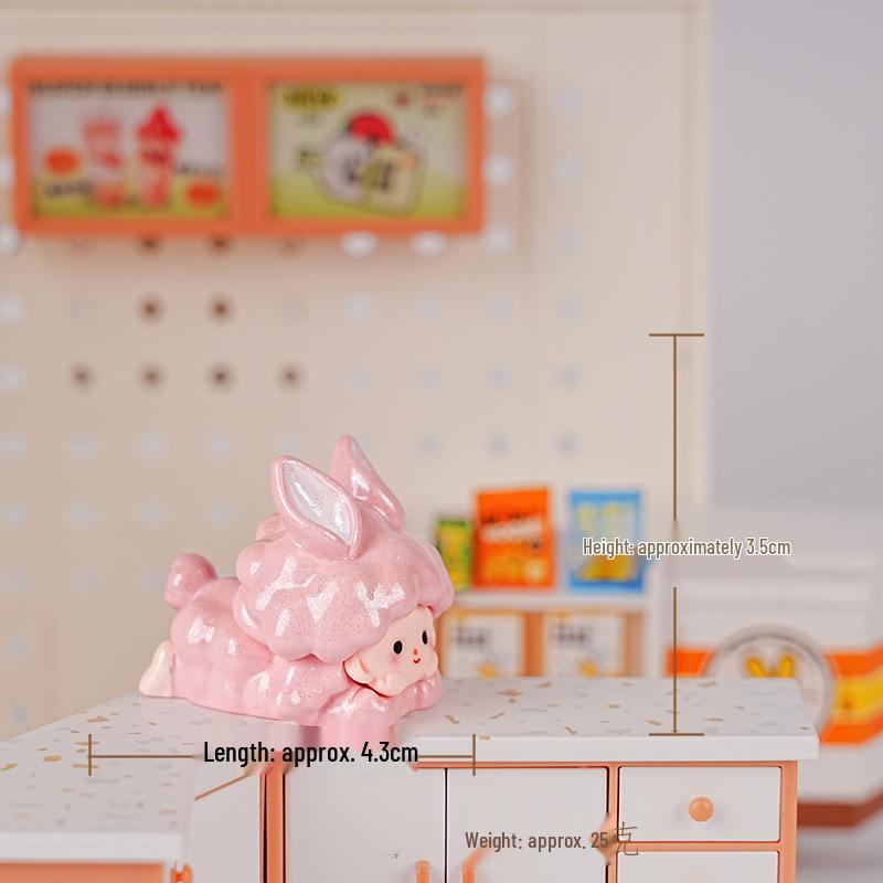 Harz Niedliche Getreidefigur: Trendiges Kulturspielzeug Blind Box, Liebenswertes Kreatives Geschenk für Desktop-Dekoration