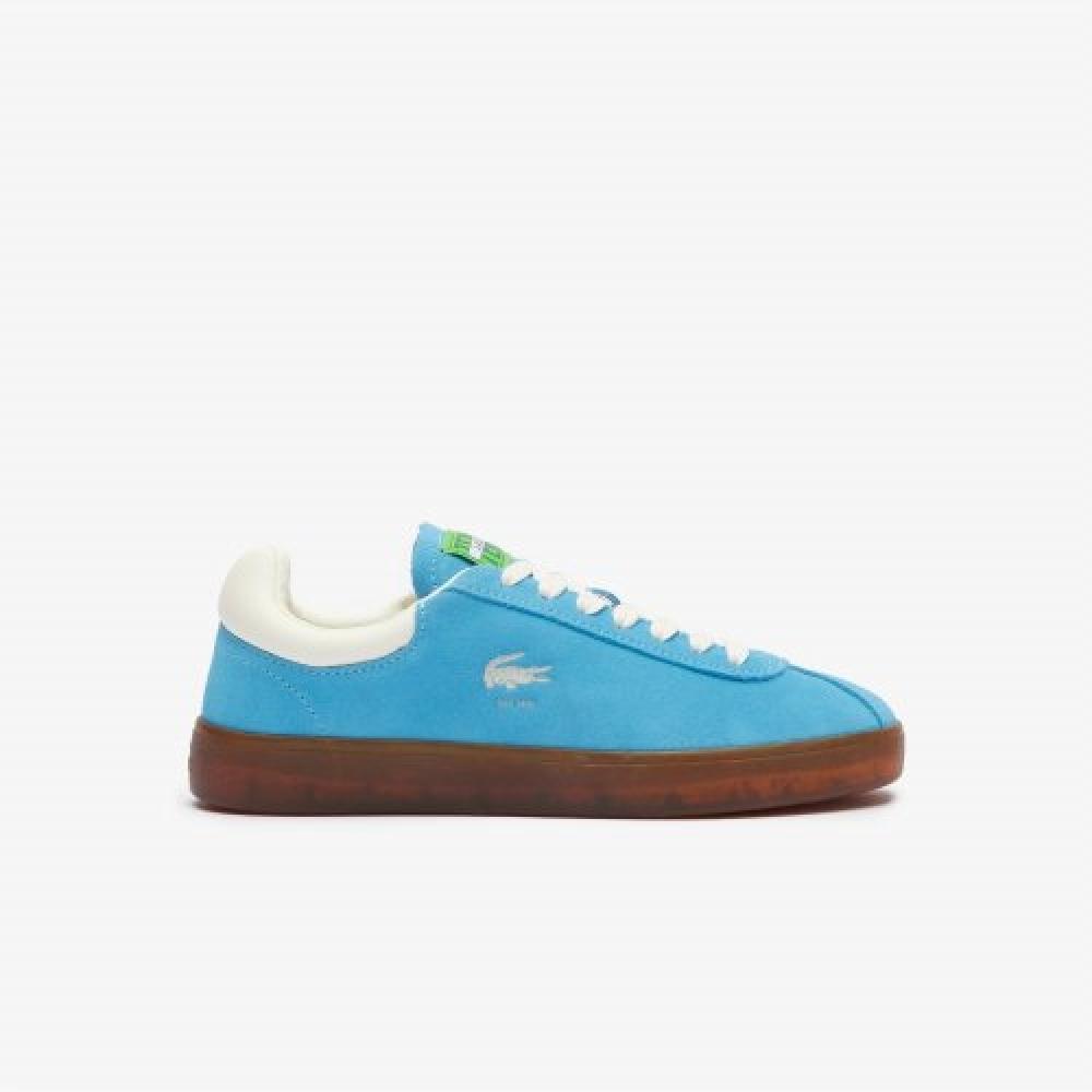 

LacoSte Women S baSeShot Suede SneakerS [blue] 220