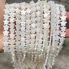 Natural White Mother-of-Pearl Starfish Beads (10/12mm) for DIY Jewelry Accessories