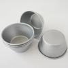 Metal Pudding Moulds, Carbon Steel Popover Pans Egg Tart Molds, Individual Small Flan Baking Cups, Mini Round Cake Tin for Chocolate Molten,